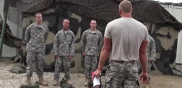  Army soldier deepthroating sergeants cock